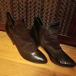 Black Suedue booties